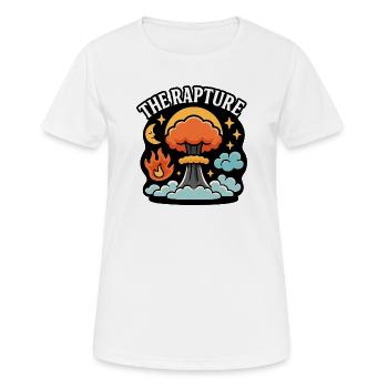 Fin des temps - T-shirt respirant Femme - blanc - Devant - AI Model Female 172 dark (172cm)