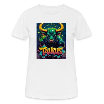 Taurus - Women's Breathable T-Shirt - white - Front - AI Model Female 172 dark (172cm)