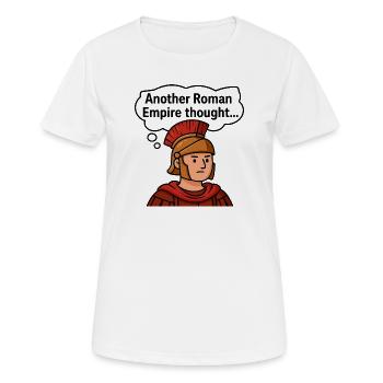 Roman Warrior - Women's Breathable T-Shirt - white - Front - AI Model Female 172 dark (172cm)
