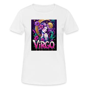 Virgo - Women's Breathable T-Shirt - white - Front - AI Model Female 172 dark (172cm)