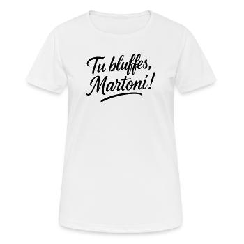 The City of Fear - Women's Breathable T-Shirt - white - Front - AI Model Female 172 dark (172cm)
