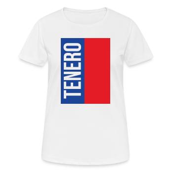 Trendy Tenero T-Shirt - Women's Breathable T-Shirt - white - Front - AI Model Female 172 dark (172cm)
