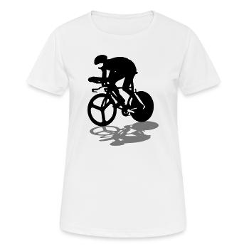 Coureur - T-shirt respirant Femme - blanc - Devant - AI Model Female 172 dark (172cm)