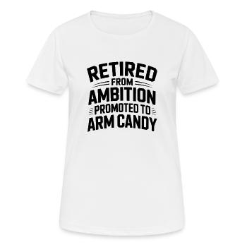Drôles Drôles Drôles Don drôle - T-shirt respirant Femme - blanc - Devant - AI Model Female 172 dark (172cm)
