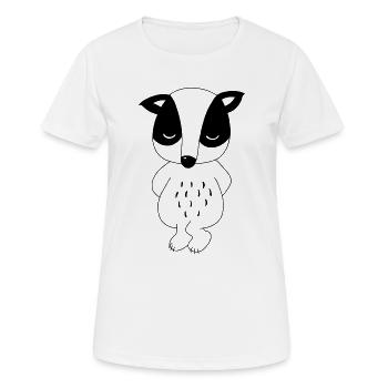 Pardon - T-shirt respirant Femme - blanc - Devant - AI Model Female 172 dark (172cm)