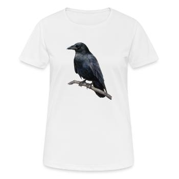 Corbeau Corbeau - T-shirt respirant Femme - blanc - Devant - AI Model Female 172 dark (172cm)