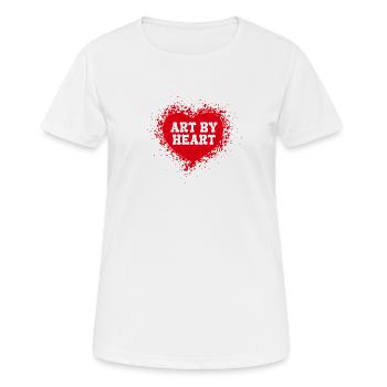 Artist Painter Graphic Art By Heat Art Saying Gift - Frauen T-Shirt atmungsaktiv - Weiß - Vorne - AI Model Female 172 dark (172cm)