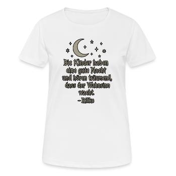 The madness is awake - Women's Breathable T-Shirt - white - Front - AI Model Female 172 dark (172cm)