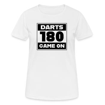 Dart, Darts_Startnummer - T-shirt respirant Femme - blanc - Devant - AI Model Female 172 dark (172cm)