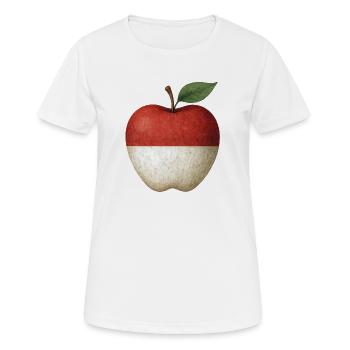 Monaco - T-shirt respirant Femme - blanc - Devant - AI Model Female 172 dark (172cm)