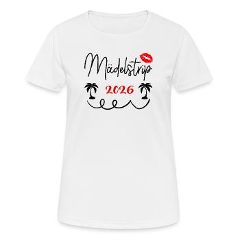 Girls' Trip 2026 Girls' Trip Girls' Tour Girls' Trip - Women's Breathable T-Shirt - white - Front - AI Model Female 172 dark (172cm)