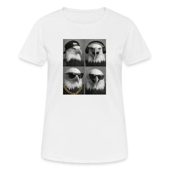 Aigle - T-shirt respirant Femme - blanc - Devant - AI Model Female 172 dark (172cm)