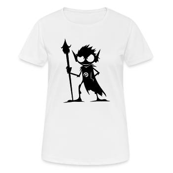 Goblin Orc - Women's Breathable T-Shirt - white - Front - AI Model Female 172 dark (172cm)