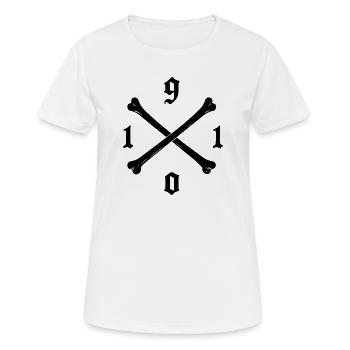 1910 St. Pauli Pirate Socks, T-Shirt, Backpack - Women's Breathable T-Shirt - white - Front - AI Model Female 172 dark (172cm)