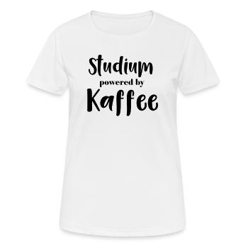 Études réalisées par Kaffee - T-shirt respirant Femme - blanc - Devant - AI Model Female 172 dark (172cm)