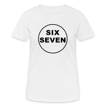 Tendance Six Seven - T-shirt respirant Femme - blanc - Devant - AI Model Female 172 dark (172cm)