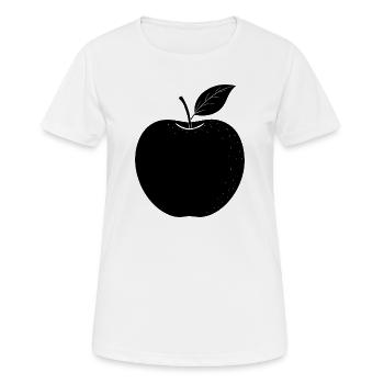 Pomme - T-shirt respirant Femme - blanc - Devant - AI Model Female 172 dark (172cm)