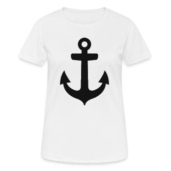 Magasin principal - T-shirt respirant Femme - blanc - Devant - AI Model Female 172 dark (172cm)