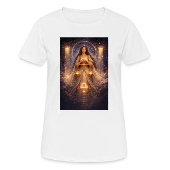 Balance - T-shirt respirant Femme - blanc - Devant - AI Model Female 172 dark (172cm)