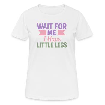 Cute Saying Humor Meme Funny Gift Idea - Women's Breathable T-Shirt - white - Front - AI Model Female 172 dark (172cm)