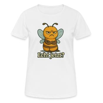 Bee Really now - Women's Breathable T-Shirt - white - Front - AI Model Female 172 dark (172cm)
