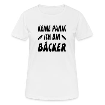 Baker - Women's Breathable T-Shirt - white - Front - AI Model Female 172 dark (172cm)