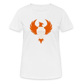 Heilungsreise Zur Transformation Innerer Stärke - Frauen T-Shirt atmungsaktiv - Weiß - Vorne - AI Model Female 172 dark (172cm)