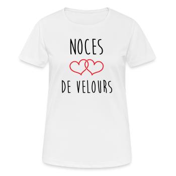 Samthochzeit 29 Jahre - Frauen T-Shirt atmungsaktiv - Weiß - Vorne - AI Model Female 172 dark (172cm)