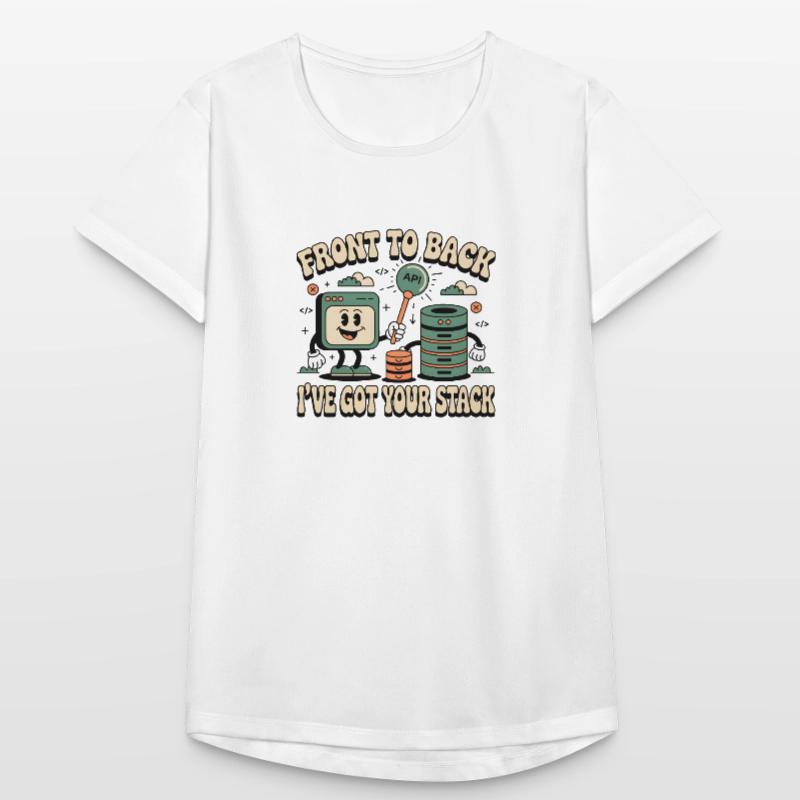 From Front to Back: Full Stack Developers Women's Breathable T-Shirt