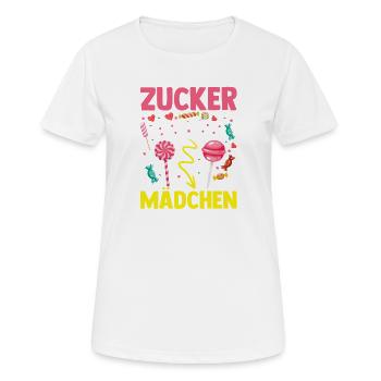 Sweets Sweet Tooth Cute Girl - Women's Breathable T-Shirt - white - Front - AI Model Female 172 dark (172cm)