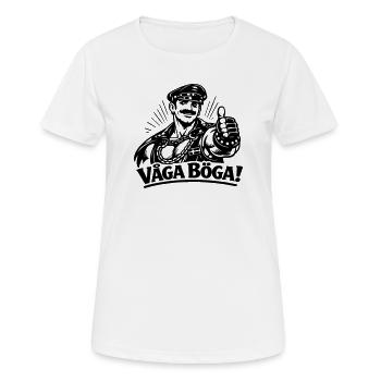 Dare to be gay - Women's Breathable T-Shirt - white - Front - AI Model Female 172 dark (172cm)
