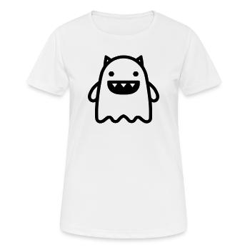 monster - Women's Breathable T-Shirt - white - Front - AI Model Female 172 dark (172cm)