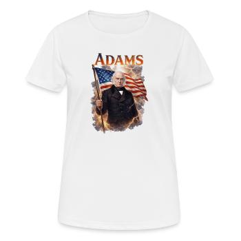 Historische Patriotik-Sturmfigur - Frauen T-Shirt atmungsaktiv - Weiß - Vorne - AI Model Female 172 dark (172cm)