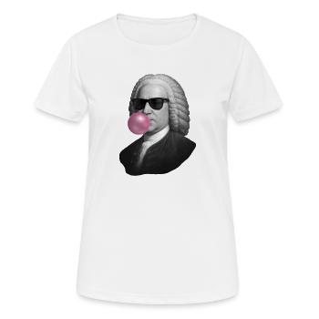 Barock Pop mit Kaugummi - Frauen T-Shirt atmungsaktiv - Weiß - Vorne - AI Model Female 172 dark (172cm)