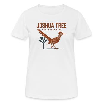 Joshua Tree Roadrunner Sunset - Women's Breathable T-Shirt - white - Front - AI Model Female 172 dark (172cm)