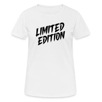 Limited Edition - Frauen T-Shirt atmungsaktiv - Weiß - Vorne - AI Model Female 172 dark (172cm)