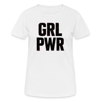 camouflage2_ _camouflage2_75 - Women's Breathable T-Shirt - white - Front - AI Model Female 172 dark (172cm)