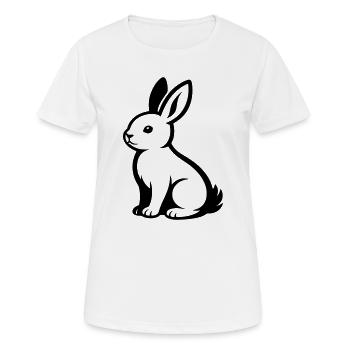 Hare - Women's Breathable T-Shirt - white - Front - AI Model Female 172 dark (172cm)