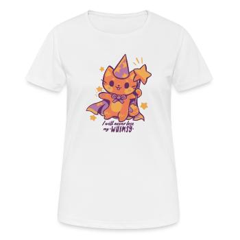 Je ne perdrai jamais mon fantaisie - T-shirt respirant Femme - blanc - Devant - AI Model Female 172 dark (172cm)