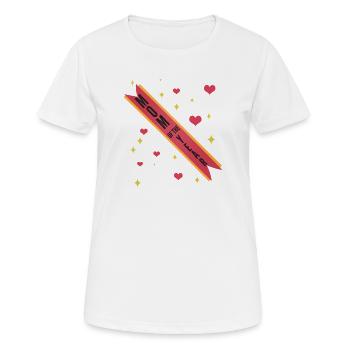 Ruban de la Maman de l’Année - T-shirt respirant Femme - blanc - Devant - AI Model Female 172 dark (172cm)