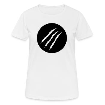 krallen - Frauen T-Shirt atmungsaktiv - Weiß - Vorne - AI Model Female 172 dark (172cm)