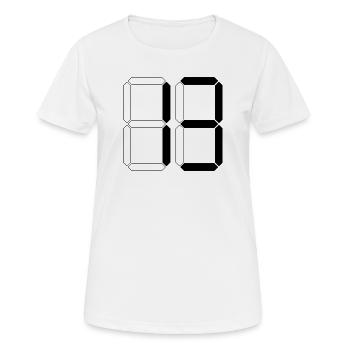 NUMMER 13 Dreizehn Geburtstag Geschenk Digital - Frauen T-Shirt atmungsaktiv - Weiß - Vorne - AI Model Female 172 dark (172cm)