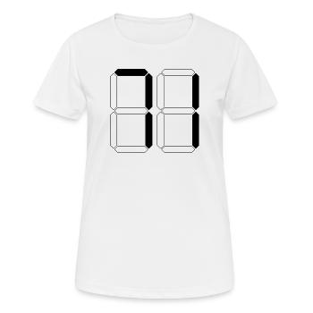 NUMÉRO 71 Soixante-et-onze Cadeaux Numérique - T-shirt respirant Femme - blanc - Devant - AI Model Female 172 dark (172cm)