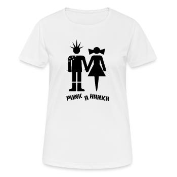 PUNK A HANKA - Women's Breathable T-Shirt - white - Front - AI Model Female 172 dark (172cm)