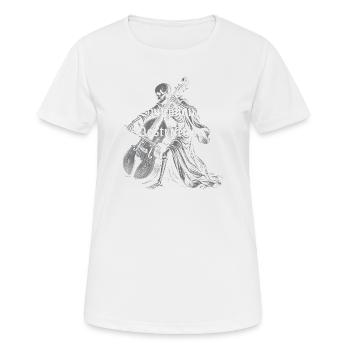 Symphonie de la destruction - T-shirt respirant Femme - blanc - Devant - AI Model Female 172 dark (172cm)