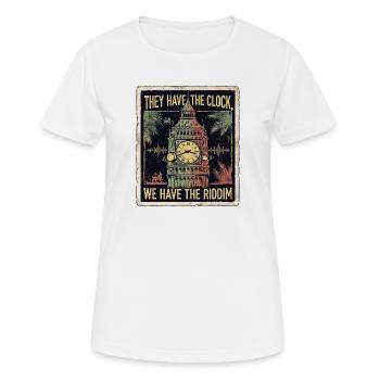 Rasta In London - Women's Breathable T-Shirt - white - Front - AI Model Female 172 dark (172cm)