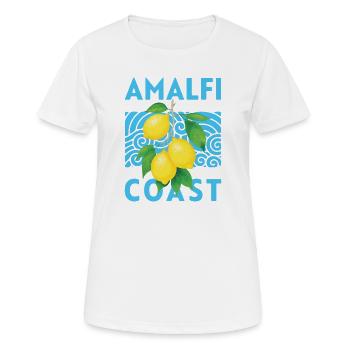 Summer Design Lemons Amalfi Coast Italy - Women's Breathable T-Shirt - white - Front - AI Model Female 172 dark (172cm)