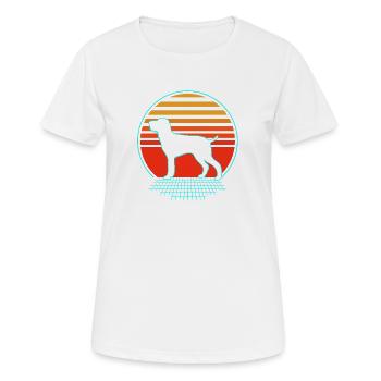 Griffon - T-shirt respirant Femme - blanc - Devant - AI Model Female 172 dark (172cm)