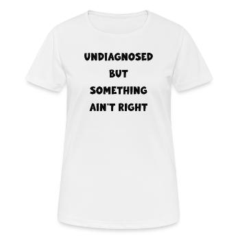Undiagnosed Mystery Tee - Women's Breathable T-Shirt - white - Front - AI Model Female 172 dark (172cm)