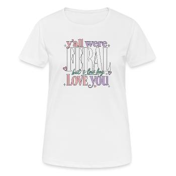 Lehrerin Spruch Humor Schule Geschenkidee - Frauen T-Shirt atmungsaktiv - Weiß - Vorne - AI Model Female 172 dark (172cm)